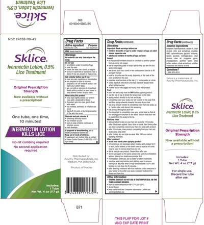 Carton (Sklice Ivermectin Lotion Carton 4oz)